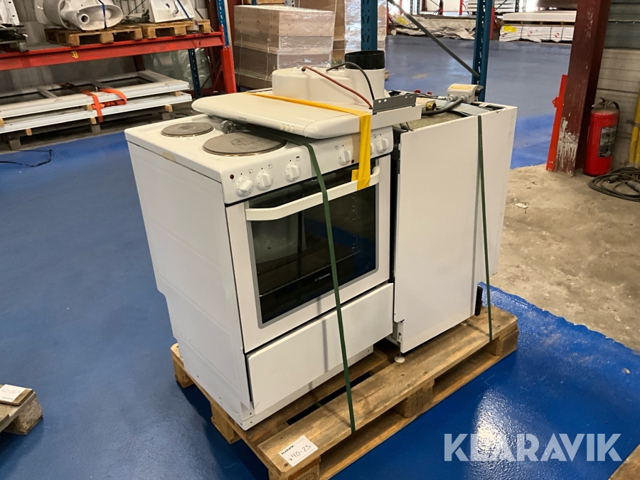 Diskmaskin, fläkt, spis Electrolux, Miele