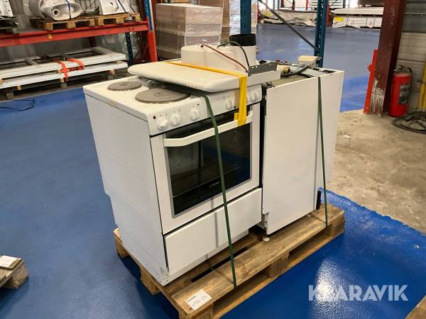 Diskmaskin, fläkt, spis Electrolux, Miele
