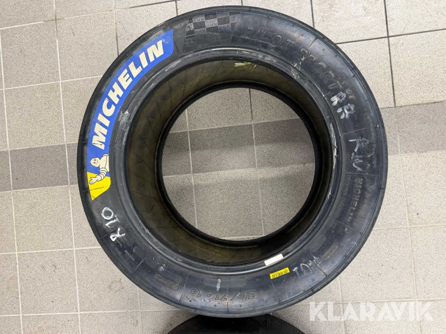 Däck Michelin Pilot Sport slicks (Porsche cup) GT3 + GT4