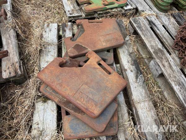 Frontvikter Deutz-fahr 5st