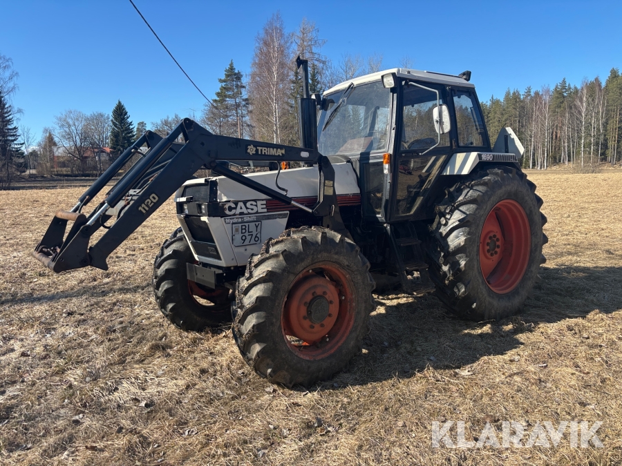 Traktor Case 1594 Hydra-Shift med frontlastare