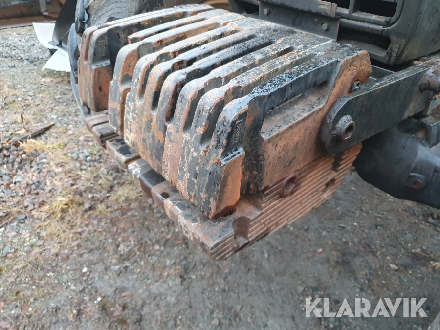 Frontvikter / Viktpaket Valmet Valtra 6000 serien 10 st