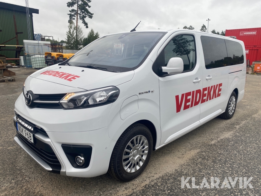 Minibuss Toyota PROACE Verso Electric Shuttle 9-sits
