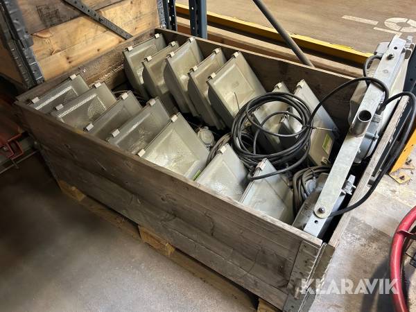 Strålkastare SBP Jolly 1/S 150-94-CR dubbel 8st