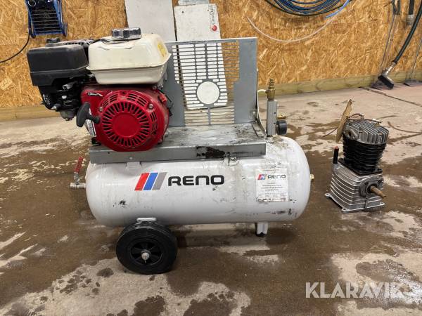 Kompressor Reno 550/50 med Honda motor, bensindriven