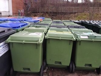 Sopkärl Avfallsbehållare Soptunna säljes i parti