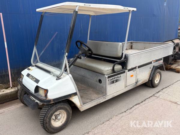 Elbil/Golfbil Club Car Carryall 6 med tipp