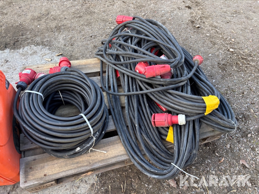 3-fas kablar 32A - 9 st