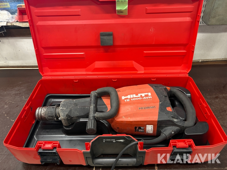Mejselhammare Hilti TE 1000 AVR