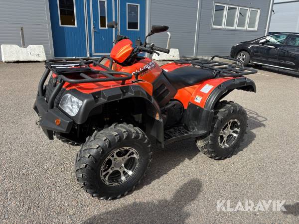 ATV CF Moto CF 500 med vinsch och snöblad