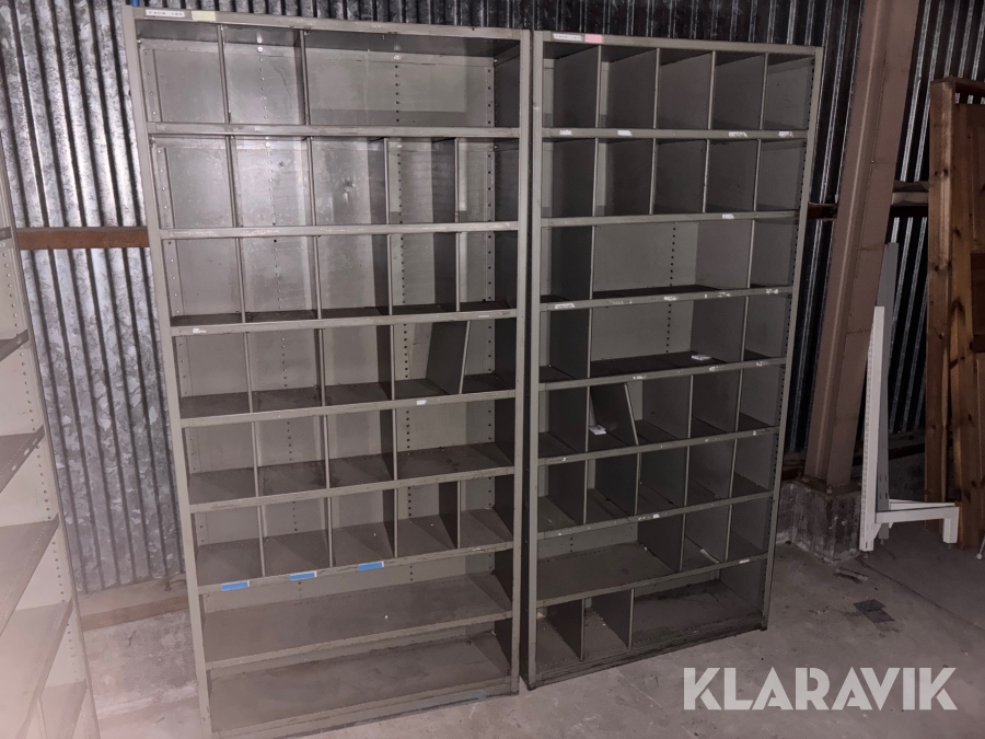 Förvaringshyllor 2st