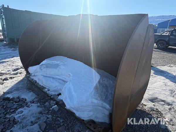 Lastarskopa med bortmonterade skär