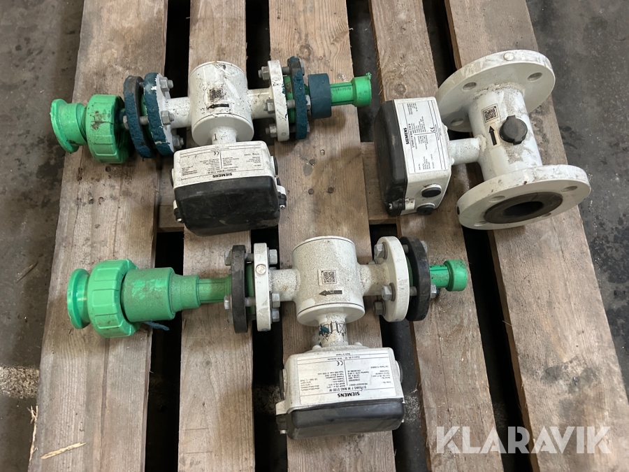 Flödesmätare Siemens Sitrans FM MAG 5100 W 3 st