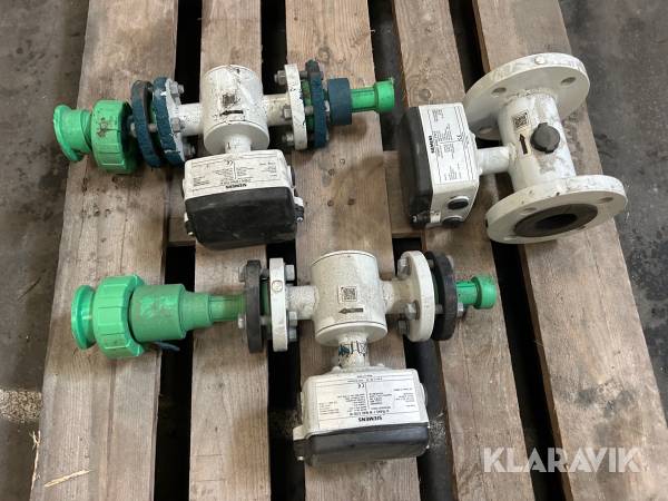 Flödesmätare Siemens Sitrans FM MAG 5100 W 3 st