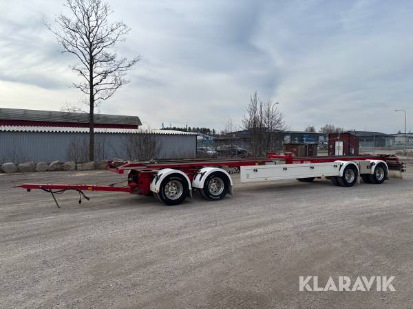 Lastväxlarsläp Hogstad Svets med skjutkolv