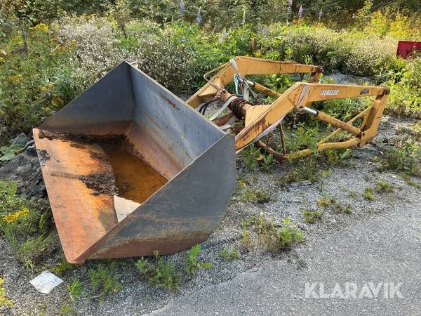 Lastare med skopa Bergsjöverken 108 trima
