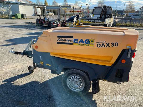 Dieselelverk Atlas Copco QAX 30