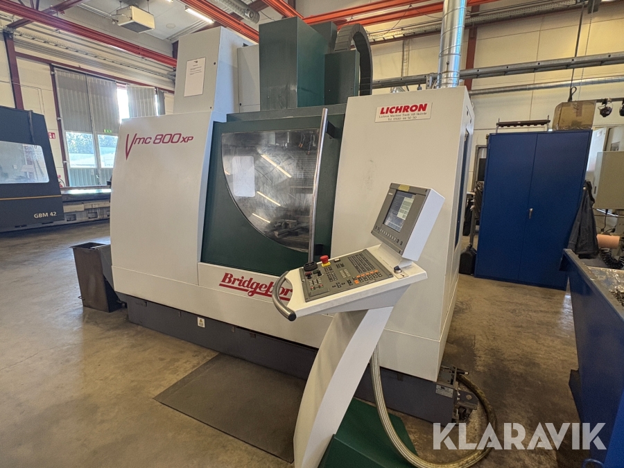 CNC fräs Bridgeport VMC 800xp
