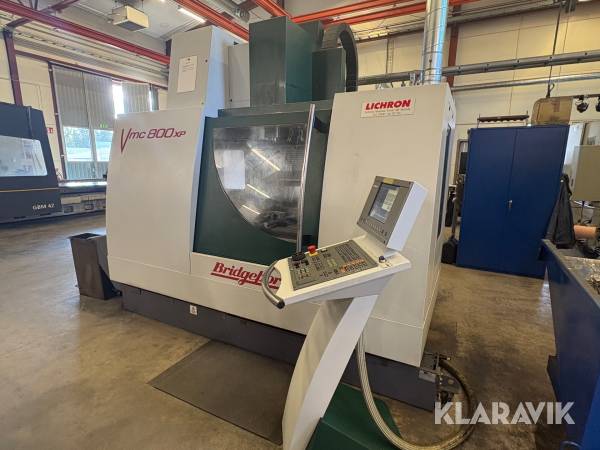 CNC fräs Bridgeport VMC 800xp