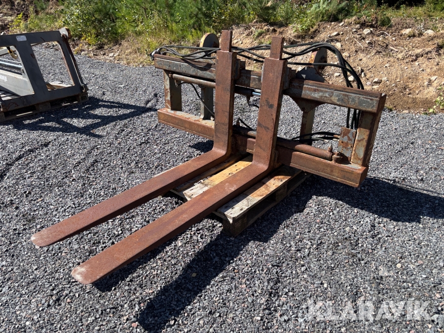 Hydrauliska pallgafflar Norje 10 ton Stora BM