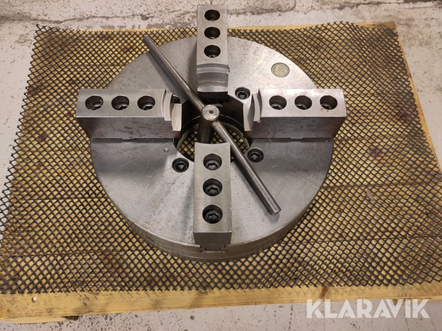 4-backschuck med lösa överbackar Bison Ø400mm