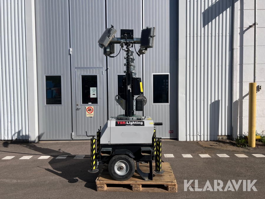 Belysningsmast teleskop 7 m TSR-Light Luxtower