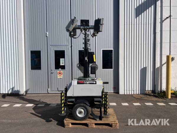 Belysningsmast teleskop 7 m TSR-Light Luxtower