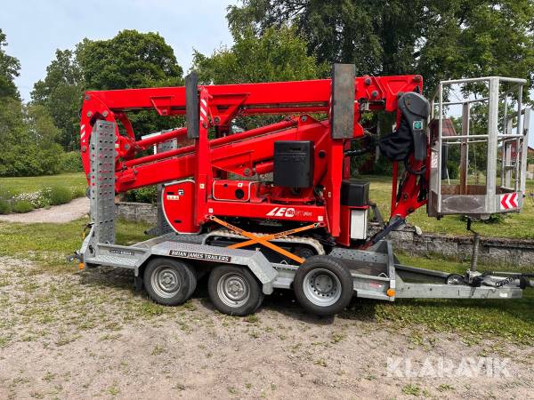Bomlift Teupen LEO18GTplus med släp