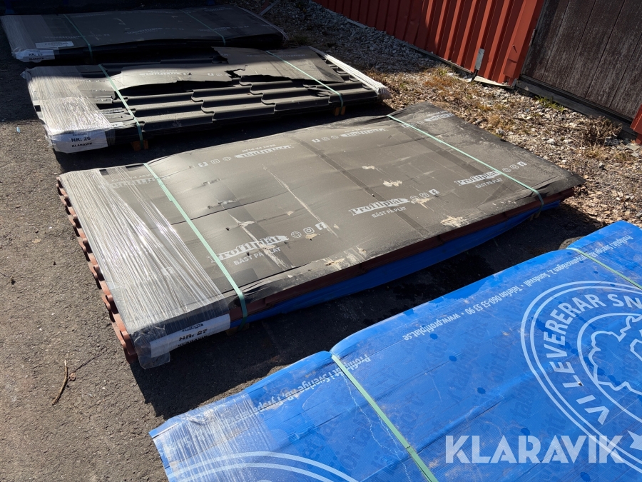 Sekund bunt med plåt President GCM Tegelröd 742 31st