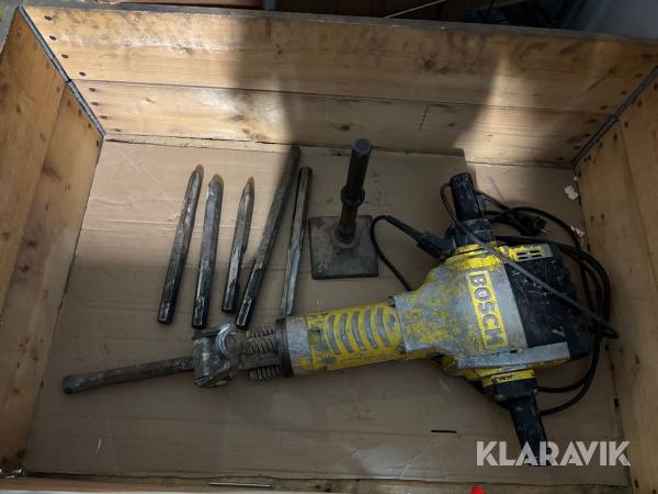 Bilmaskin Bosch 1900w 220v med tillbehör