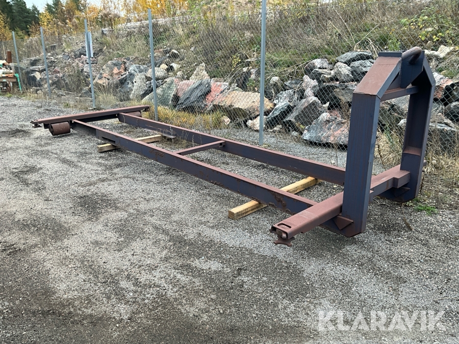 Lastväxlarram med containerfäste För 20fot container