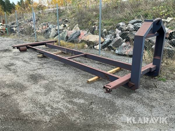 Lastväxlarram med containerfäste För 20fot container