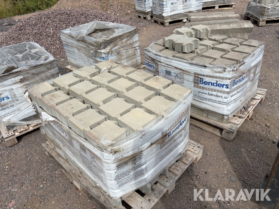 Marksten Benders 170 x 170 x 100 mm 2 st pall (ca 124 st)