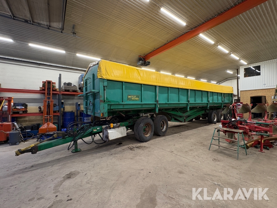 Spannmålsvagn Metsjö Vagnen trailer med dolly