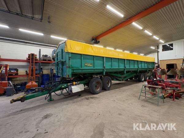 Spannmålsvagn Metsjö Vagnen trailer med dolly