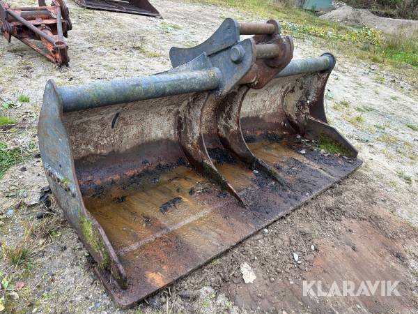 Planeringsskopa Volvo med S50-fäste