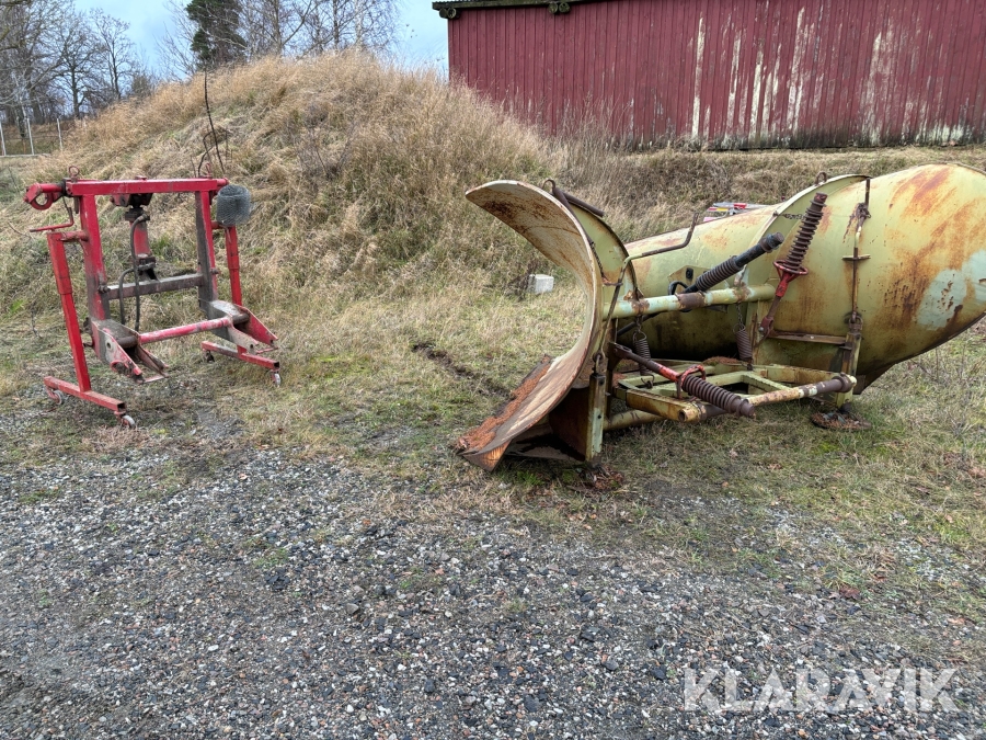 Spetsplog Svedala Arbrå 26V40 med plogbock