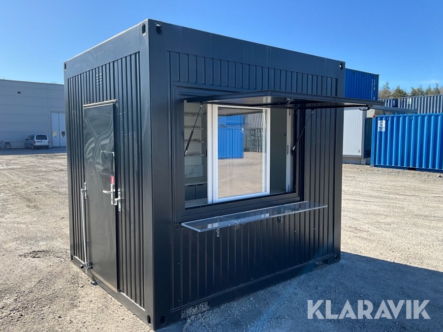 Försäljningscontainer Pegas 10fot frukostbod