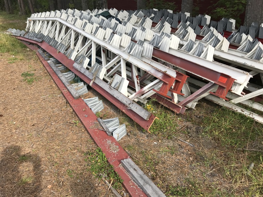 Stålstomme / Stålfackverk för maskinhall