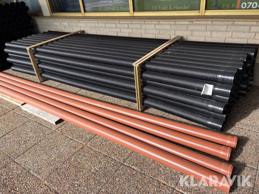 Dagvattenrör täta Myhre 110mm 4m 57st