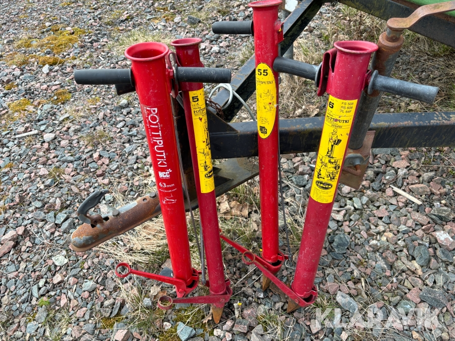 Planteringsrör 4 st Pottiputki .