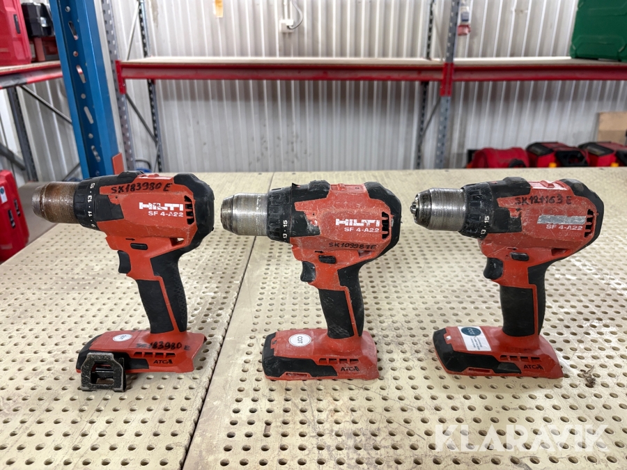 Skruvdragare Hilti SF 4-A22 3st
