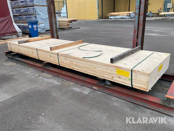 Virkespaket Hyvlat 45x120 243 Löpmeter