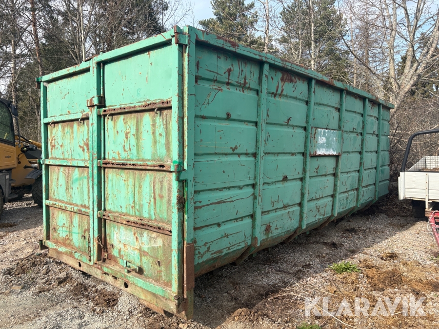 Lastväxlarflak/ gödselförvaring 20 fot