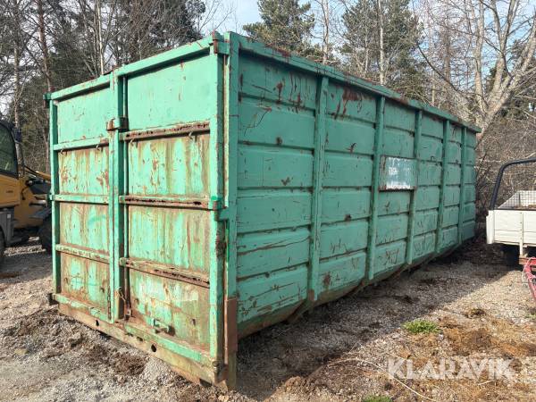 Lastväxlarflak/ gödselförvaring 20 fot