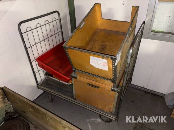 Vagn & förvaringslådor