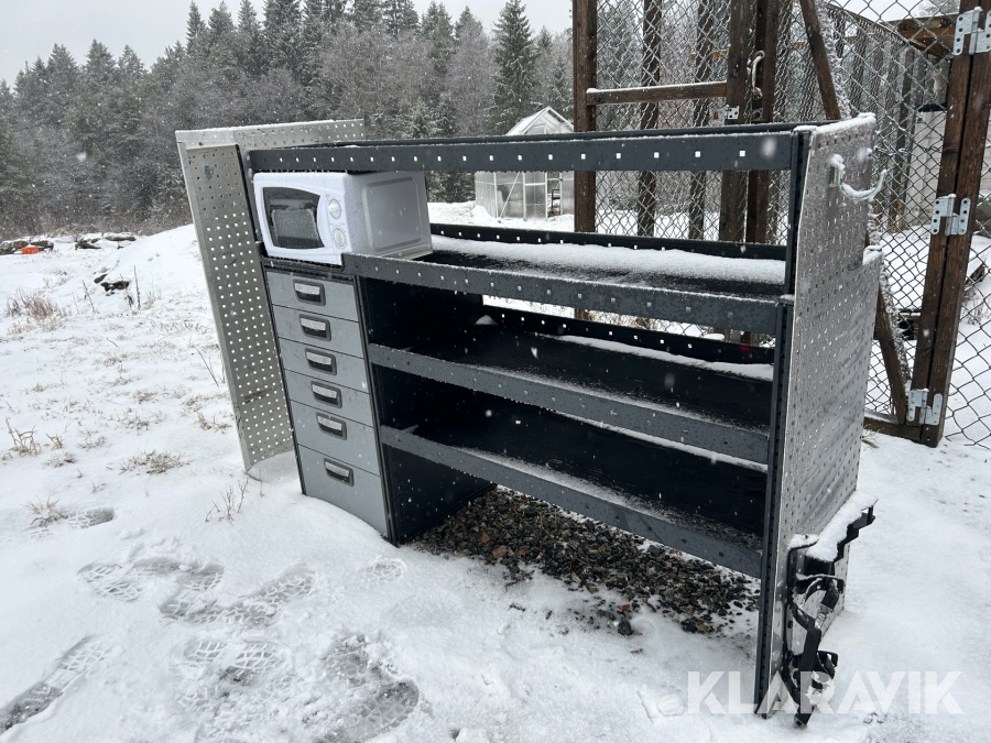 Verkstadsinredning bil Modul-system