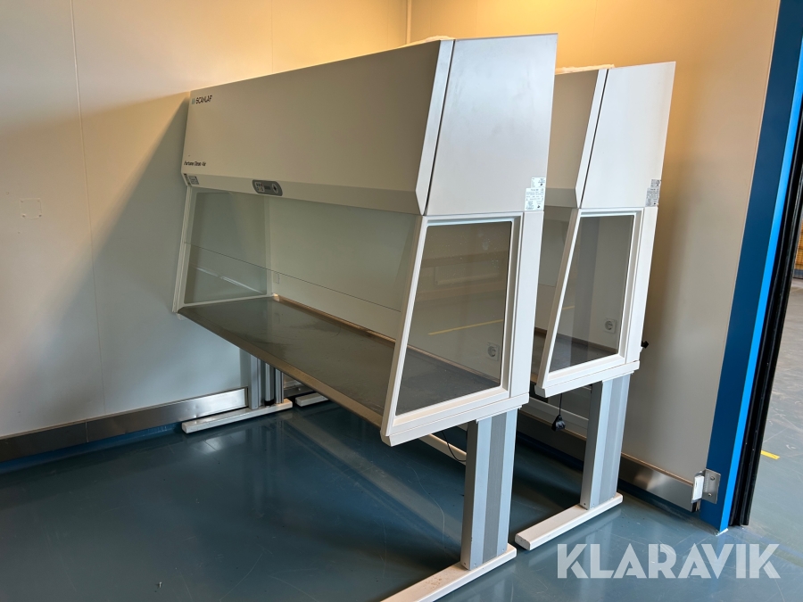 Dragskåp 2 st Scanlaf Fortuna clean Air