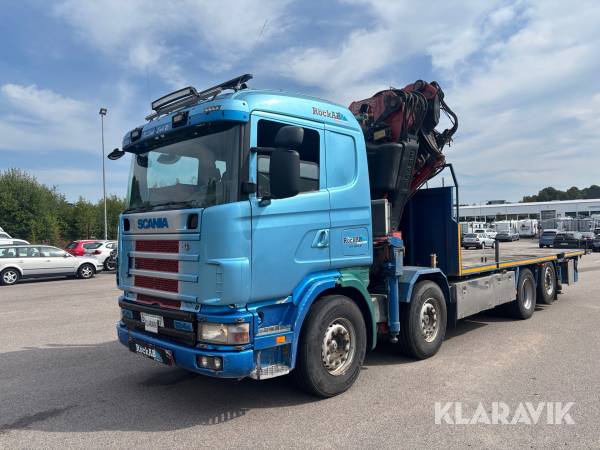 Kranbil Scania R124