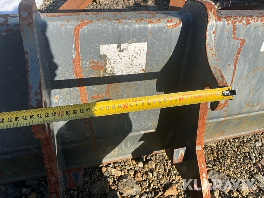 Planeringsskopa 1500mm med Kramerfäste